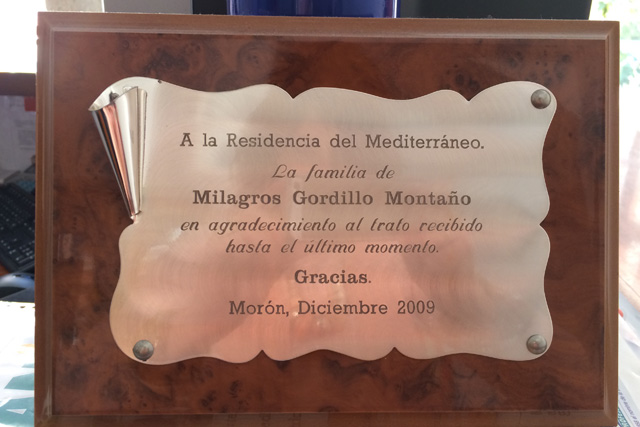 Testimonios - Residencia Geriátrica Mediterráneo